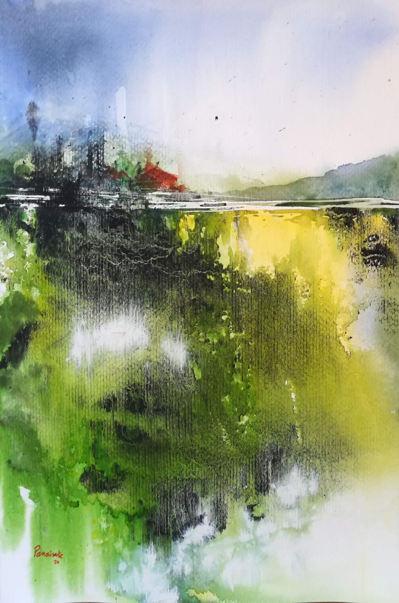 original watercolor, 35x50cm, euro280