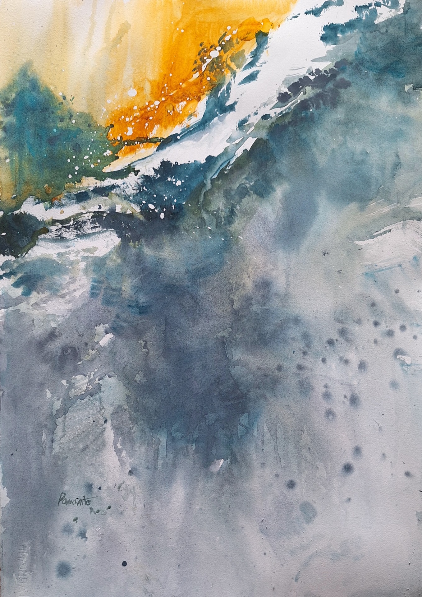 original watercolor,55x37cm,euro240