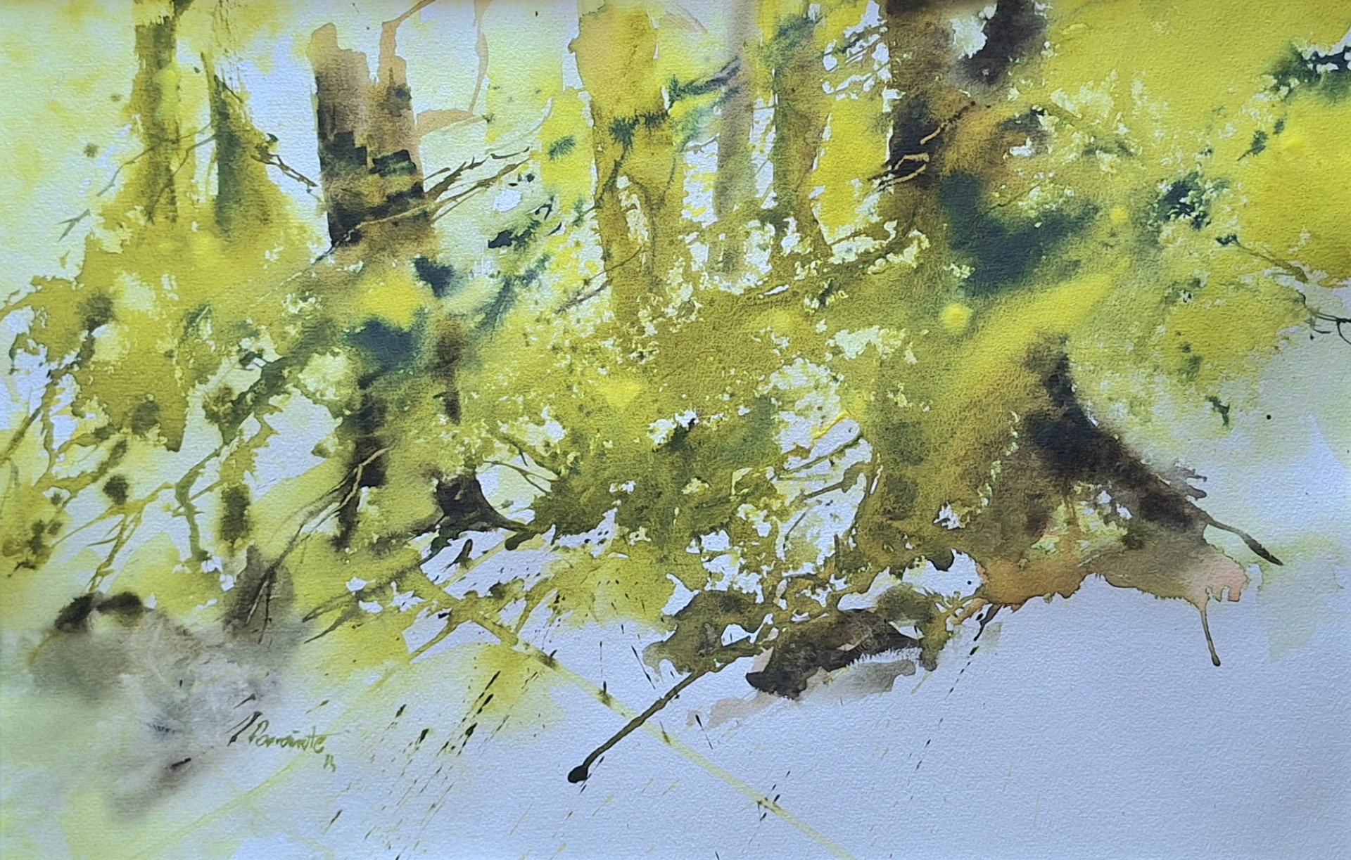 watercolor on paper, 36x55cm, euro 500