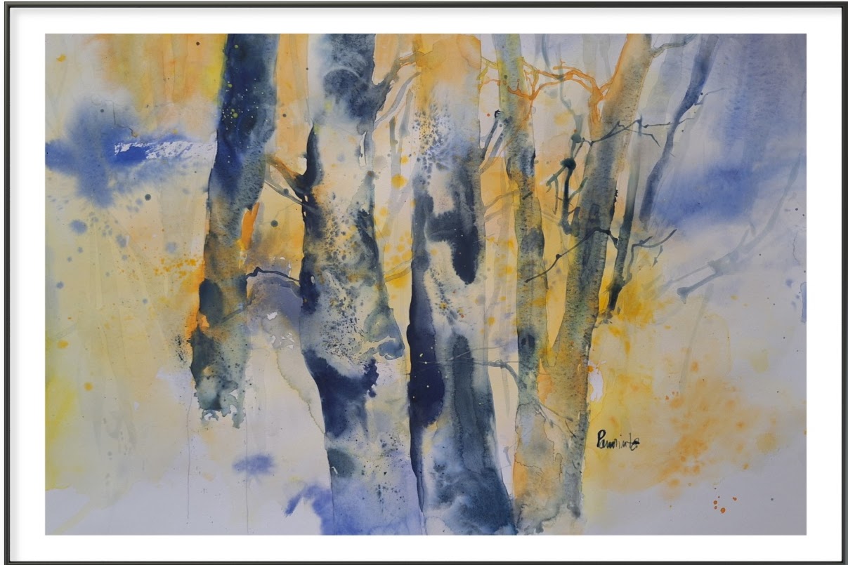 original watercolor, 55x35cm, disponibile